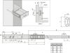 Prowadnica do szuflad kulkowa FGV schemat